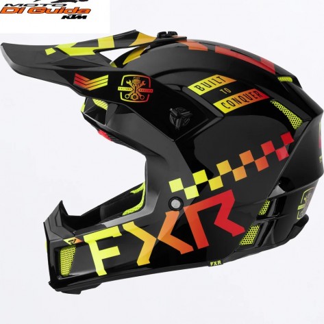 CASCO CROSS ENDURO FXR Clutch Gladiator Helmet