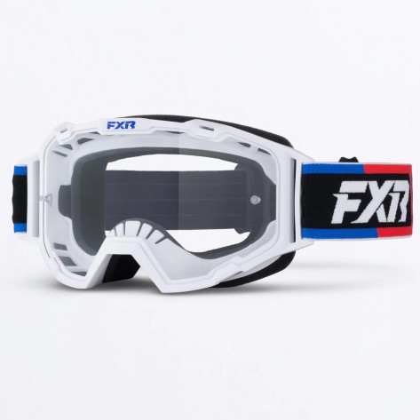 MASCHERA OCCHIALI CROSS ENDURO FXR Maverick Prime MX Goggle PATRIOT