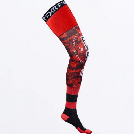 CALZA LUNGA CROSS ENDURO FXR Riding Sock ROSSO NERO