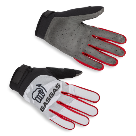 GUANTI GAS GAS OFFROAD GLOVES BIANCO NERO ROSSO MODELLO 2026