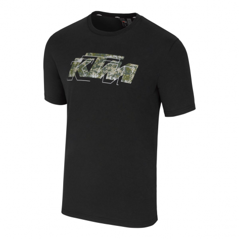 t shirt ktm LOGO TEE BLACK L modello 2026 taglia l
