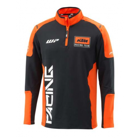 MAGLIONE CON MEZZA CERNIERA KTM RACING TEAM taglia s