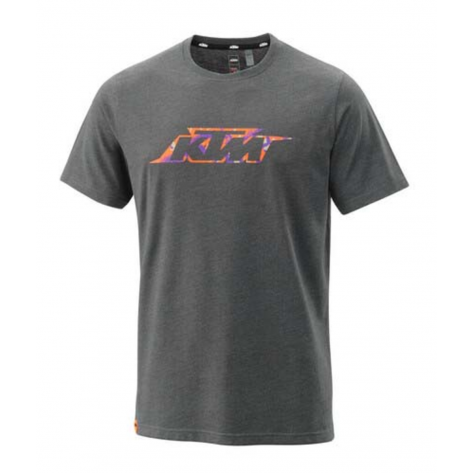 T-SHIRT CAMO TEE DARK GREY MELANGE TAGLIA S