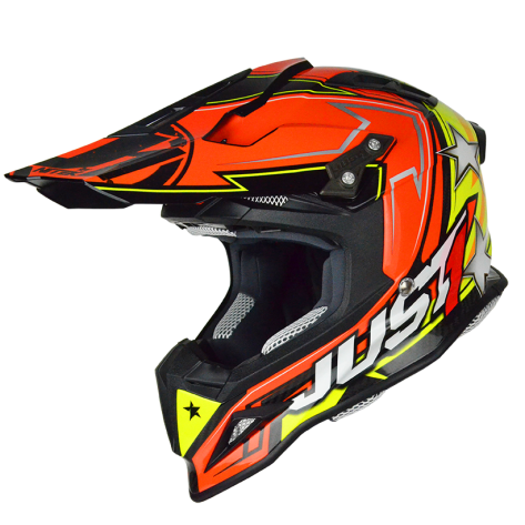 Casco J12 Aster Orange Yellow