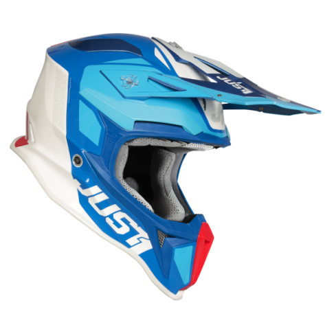 J18 PULSAR BLUE / RED / WHITE GLOSS TAGLIA XL