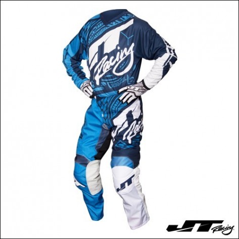 JT Racing USA Flex Victory Navy/Cyan