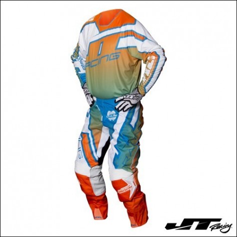 JT Racing USA Hyperlite Revert Cyan/Flo Orange/White