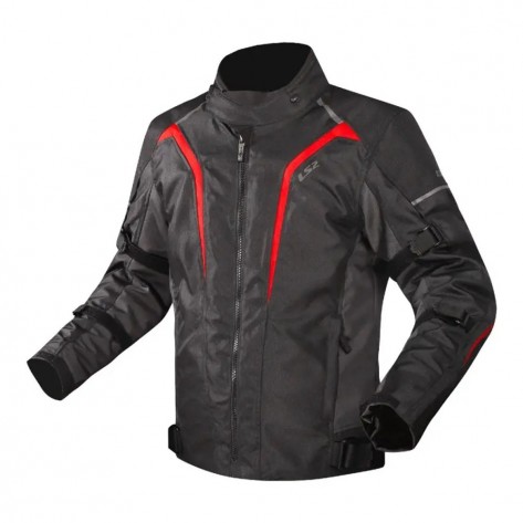 GIACCA MOTO STRADALE LS2 SEPANG NERO GRIGIO ROSSO