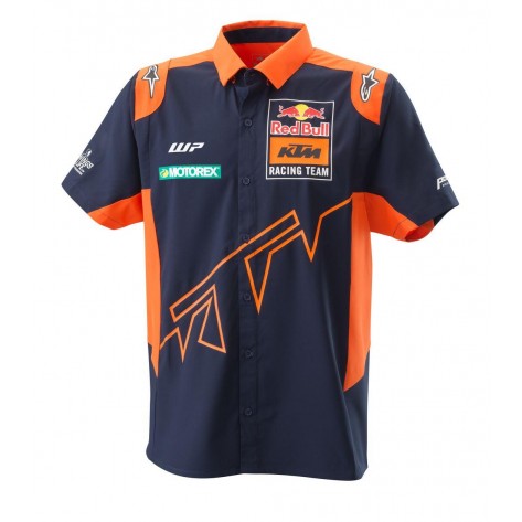 CAMICIA KTM RED BULL REPLICA TEAM SHIRT taglia xl