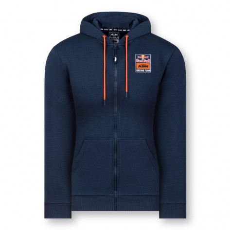 FELPA DONNA KTM RED BULL WOMEN BACKPRINT ZIP HOODIE MODELLO 2025