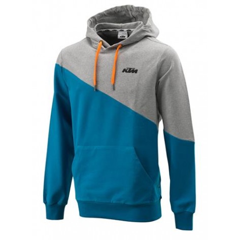 FELPA DIAGONAL HOODIE BLUE 