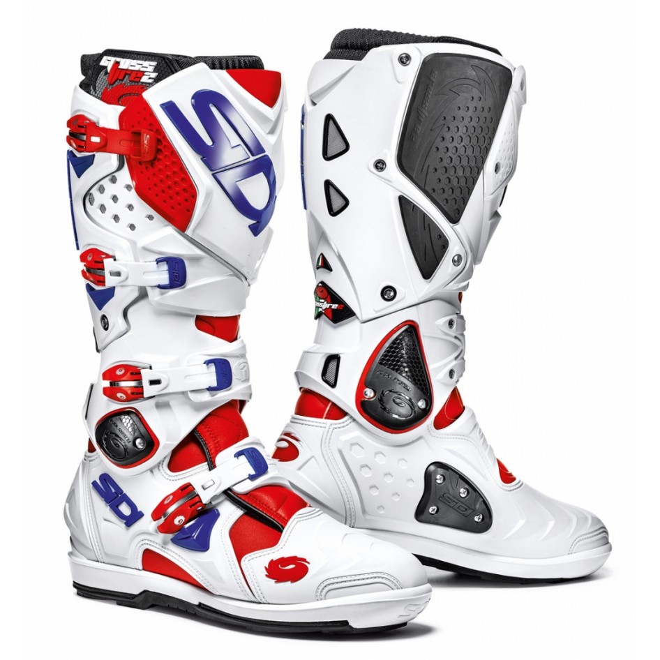 SIDI CROSSFIRE 2 SRS ROSSO BIANCO BLU
