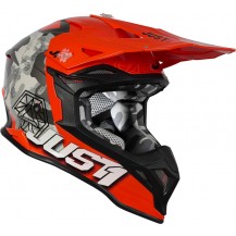 J 39 KINETIC GLOSS GREY RED CAMO - FLUO ORANGE