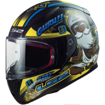 Casco Integrale Moto Ls2 FF353 RAPID BUDDHA Nero Blu