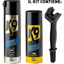 KIT MANUTENZIONE CATENE BARDAHL K9 STRADA-PISTA ANTIRUGGINE ANTICORROSIONE