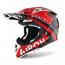 CASCO AIROH AVIATOR ACE AMAZE RED GLOSS 