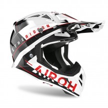 CASCO AIROH AVIATOR ACE AMAZE RED GLOSS 