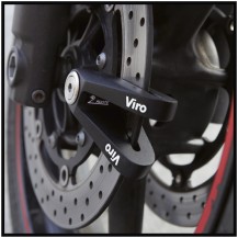 BLOCCADISCO VIRO NEW HARDENED CORPO ACCIAIO 9 MM NERO