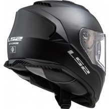 CASCO INTEGRALE LS2 FF800 STORM SOLID NERO OPACO