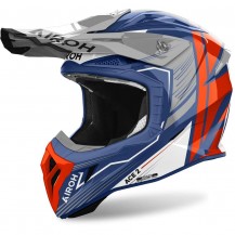 Casco Moto Cross Enduro Airoh AVIATOR ACE 2 ENGINE Cerulean Lucido MODELLO 2024