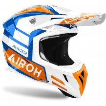 Casco Moto Cross Enduro Airoh AVIATOR ACE 2 SAKE Arancio Lucido MODELLO 2024