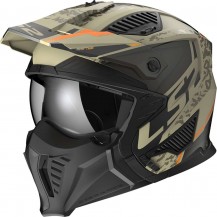 CASCO LS2 JET OF606 DRIFTER DEVOR SABBIA OPACO MODELLO 2023