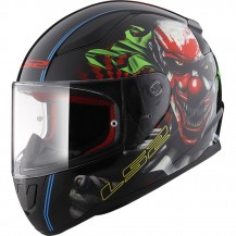 Casco Integrale Moto Ls2 FF353 Rapid HAPPY DREAMS Nero