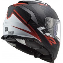 Casco integrale LS2 FF800 STORM NERVE Nero opaco Rosso