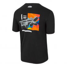 t shirt ktm T-SHIRT GFX modello 2026 taglia l