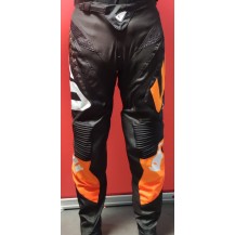 Pantalone Moto Cross Enduro Ufo Modello Division Nero arancione