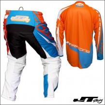 JT Racing USA Flex Victory Cyan /Flo Orange