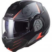 CASCO MODULARE LS2 FF906 ADVANT CODEX NERO OPACO TITANIO MODELLO 2023