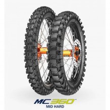 COPPIA GOMME METZELER MC360 MID SOFT 100/90/19 - 80/100/21 MID HARD ULTIME RIMANENZA MAGAZZINO 2025