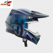 CASCO HUSQVARNA MOTO CROSS ENDURO 9S FLEX RAILED TAGLIA M FIBRA DI VETRO COD. 3HS230009103