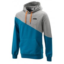 FELPA DIAGONAL HOODIE BLUE 