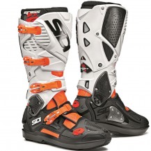 SIDI CROSSFIRE 3 SRS BIANCO/NERO/ARANCIO TAGLIA 46