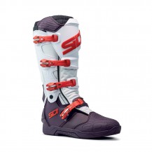 Stivali motocross Sidi Crossair wine bianco modello 2025