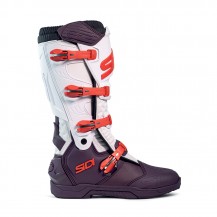 Stivali motocross Sidi Crossair wine bianco modello 2025