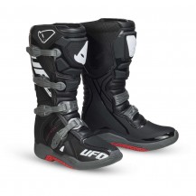 Ufo Cross Enduro Motorcycle Boots Elektron Black Model