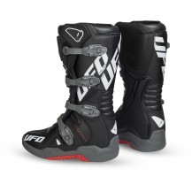 Ufo Cross Enduro Motorcycle Boots Elektron Black Model