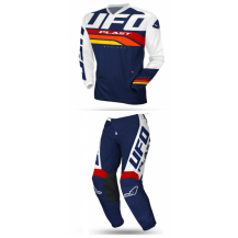 COMPLETO UFO MOTOCROSS ENDURO HORIZON BLU