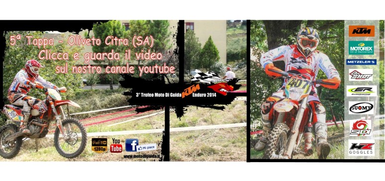 Video 5ª Tappa Oliveto Citra 3° Trofeo Moto Di Guida KTM Enduro